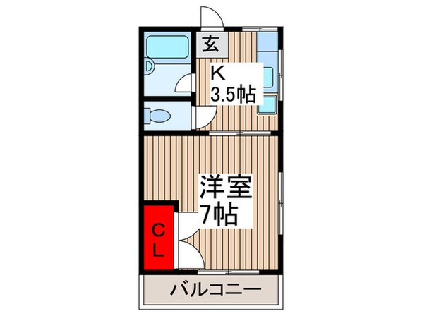 コミュニオンの物件間取画像